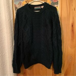Dark Green Vintage Sweater